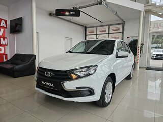 2022 Lada (ВАЗ) Granta I Рестайлинг, белый, 725000 рублей, вид 2