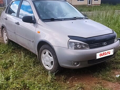 2008 Lada (ВАЗ) Kalina I, бежевый, вид 2