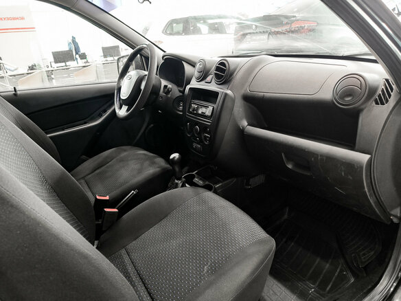 2012 Lada (ВАЗ) Granta I, чёрный, 180000 рублей - вид 10
