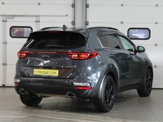 2021 Kia Sportage IV Рестайлинг, чёрный, 2257000 рублей, вид 5