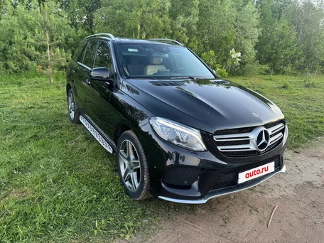 2017 Mercedes-Benz GLE 300 I (W166), чёрный, 3650000 рублей, вид 1