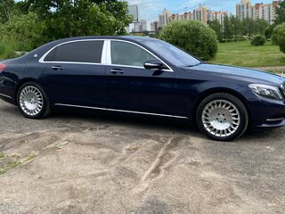 2016 Mercedes-Benz Maybach S-Класс 400 I (X222), синий, 3000000 рублей, вид 5