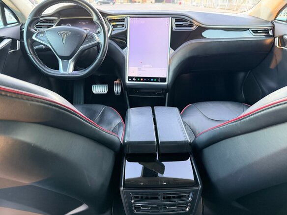 2012 Tesla Model S P85 I, серый - вид 17