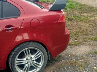 2008 Mitsubishi Lancer X, красный, 550000 рублей, вид 1