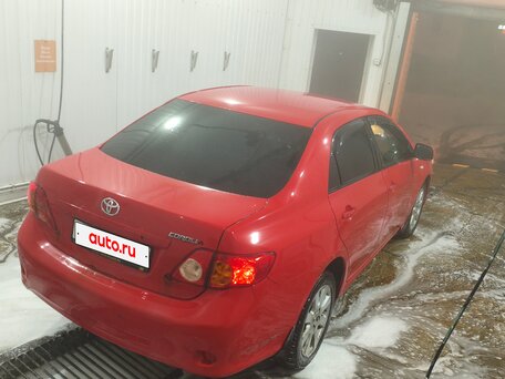 2007 Toyota Corolla AMT X (E140, E150), красный, 450000 рублей, вид 4