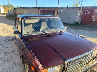 2011 Lada (ВАЗ) 2107, пурпурный, 100000 рублей, вид 2