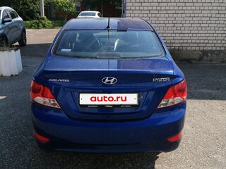 2013 Hyundai Solaris I, синий, 850000 рублей, вид 5