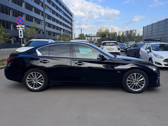 2017 Infiniti Q50 I Рестайлинг, чёрный, 1900000 рублей - вид 6