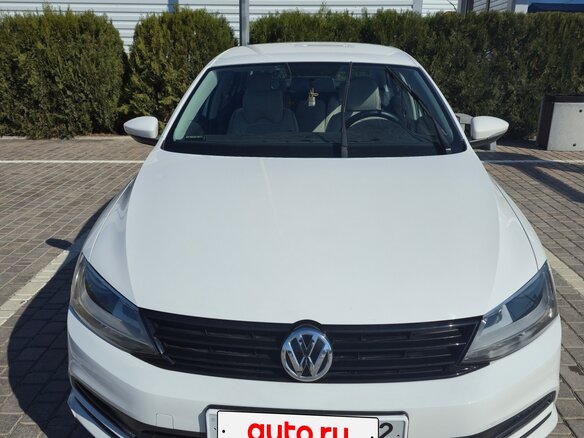 2015 Volkswagen Jetta VI Рестайлинг, белый, 1250000 рублей