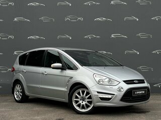 2011 Ford S-MAX I Рестайлинг, серебристый, 1247400 рублей, вид 3