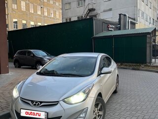 2014 Hyundai Elantra V (MD) Рестайлинг, серебристый, 1100000 рублей, вид 2
