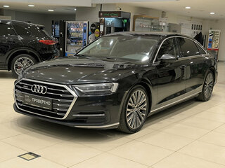 2018 Audi A8 55 TFSI IV (D5), чёрный, 3450000 рублей, вид 1
