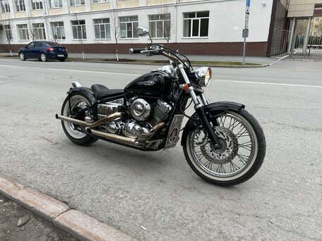 2001 Yamaha XVS400 Drag Star, чёрный, 350000 рублей, вид 4