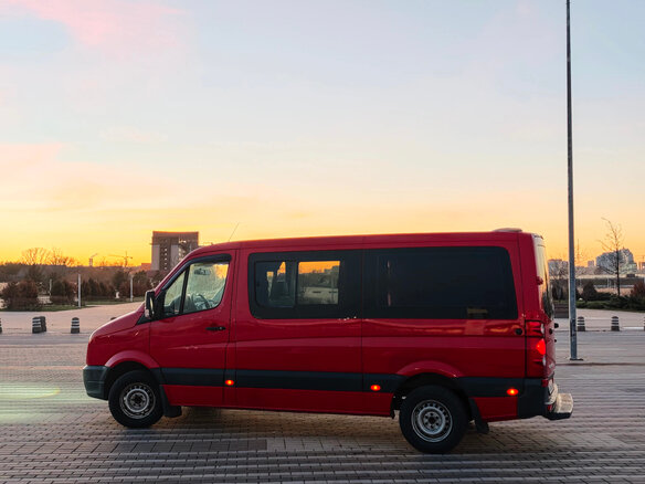 2013 Volkswagen Crafter, красный, 2800000 рублей - вид 7