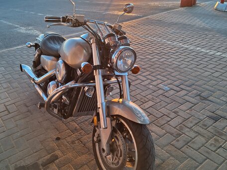 2003 Kawasaki VN1500 Vulcan, серебристый, 550000 рублей, вид 2