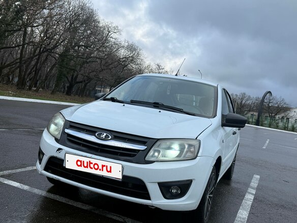 2017 Lada (ВАЗ) Granta I, белый, 550000 рублей - вид 1