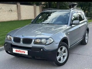 2004 BMW X3 25i I (E83), серый, 640000 рублей, вид 1