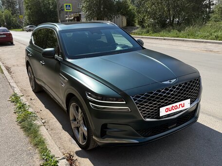 2021 Genesis GV80 I, зелёный, 6500000 рублей, вид 5