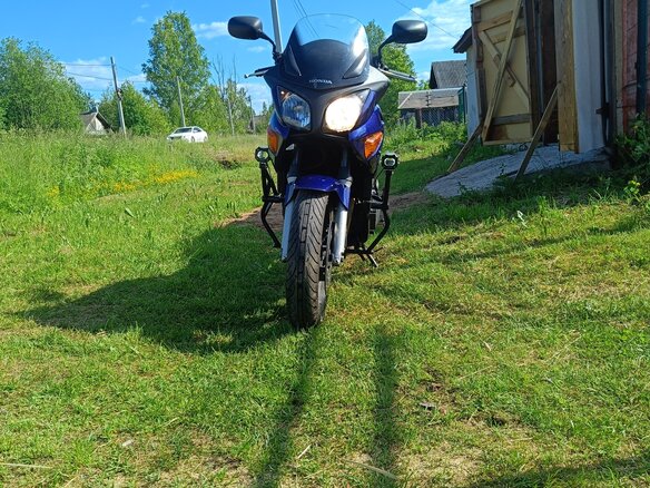 2005 Honda CBF 600, синий, 470000 рублей - вид 4