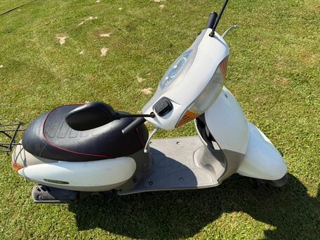 2002 Honda Tact, белый, 65000 рублей, вид 4