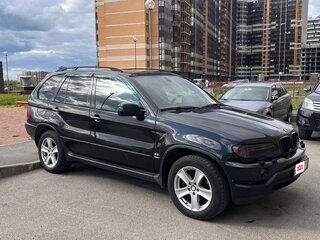 2003 BMW X5 3.0i I (E53), чёрный, 760000 рублей, вид 5