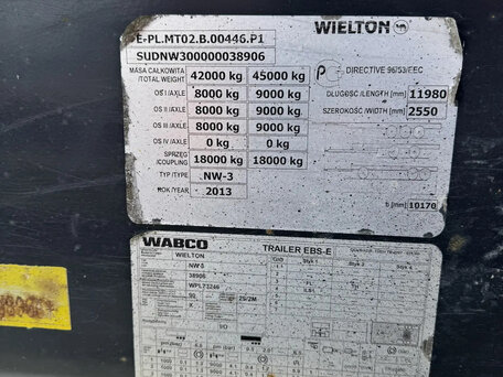 2013 Wielton NW, пурпурный, 2500000 рублей, вид 2