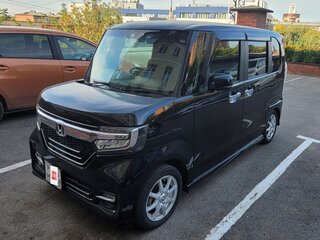 2019 Honda N-BOX II, чёрный, 875000 рублей, вид 3