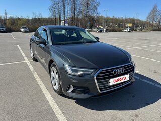 2021 Audi A6 45 TFSI V (C8), серый, 2970000 рублей, вид 2