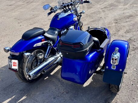 2006 Honda VTX 1800, голубой, 900000 рублей, вид 4