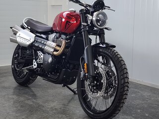 2024 Triumph Scrambler, красный, 1339000 рублей, вид 3