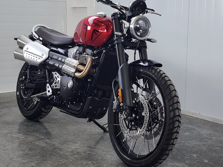 2024 Triumph Scrambler, красный, 1339000 рублей, вид 3