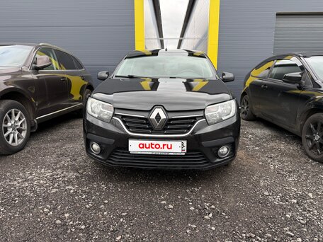 2020 Renault Sandero II Рестайлинг, чёрный, 895000 рублей, вид 2