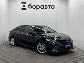 2018 Toyota Camry VIII (XV70), синий, 2612000 рублей, вид 3