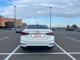 2018 Hyundai Solaris II, белый, 1350000 рублей, вид 4