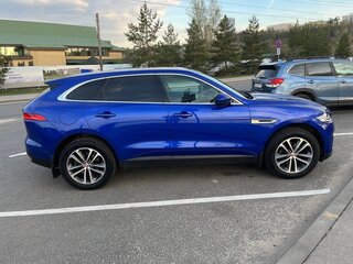 2018 Jaguar F-Pace I, синий, 3240000 рублей, вид 2