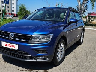 2019 Volkswagen Tiguan II, синий, 1800000 рублей, вид 3