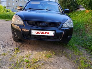 2013 Lada (ВАЗ) Priora I Рестайлинг, чёрный, 480000 рублей, вид 3