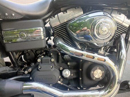 2008 Harley-Davidson Fat Bob, чёрный, 800000 рублей, вид 4