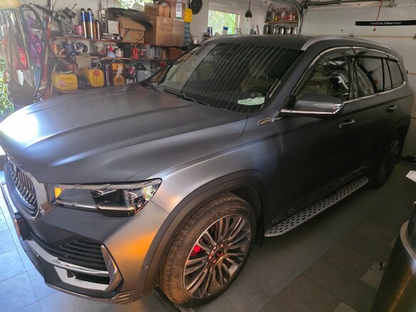 2023 Geely Monjaro (Xingyue L) I, серый, 3500000 рублей - вид 7