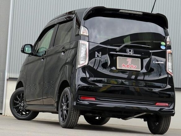 2017 Honda N-WGN I Рестайлинг, чёрный - вид 6