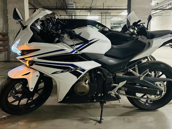 2017 Honda CBR 400R, белый, 530000 рублей