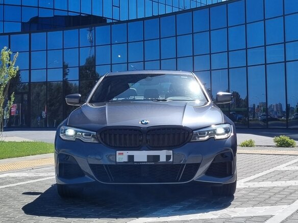 2021 BMW 3 серии 330i VII (G2x), серый, 2875000 рублей - вид 3