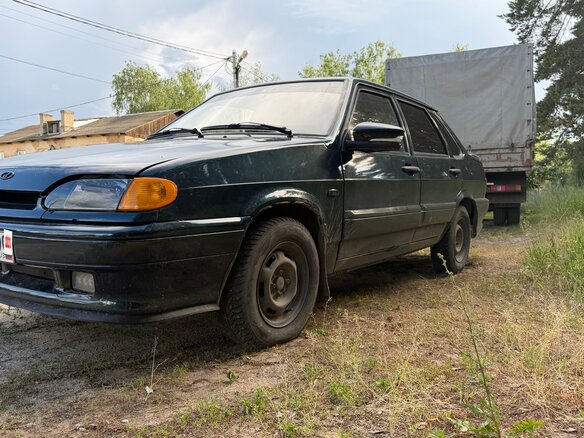 2007 Lada (ВАЗ) 2115, зелёный, 160000 рублей - вид 2