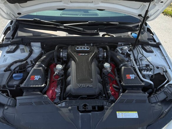2013 Audi RS 4 III (B8), белый, 3700000 рублей - вид 10