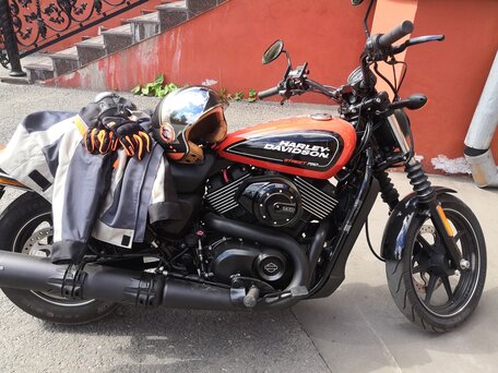2017 Harley-Davidson Street 750, оранжевый, 680000 рублей, вид 4