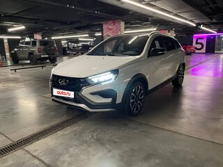 2024 Lada (ВАЗ) Vesta SW Cross I Рестайлинг (NG), белый, 1850000 рублей, вид 1