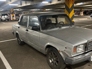 2010 Lada (ВАЗ) 2107, серебристый, 120000 рублей, вид 1