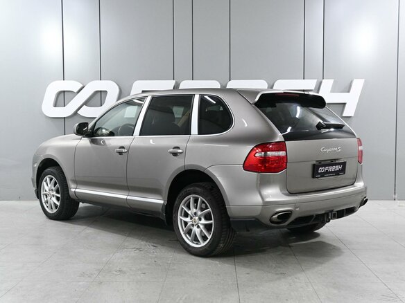 2007 Porsche Cayenne S I Рестайлинг (957), бежевый - вид 1