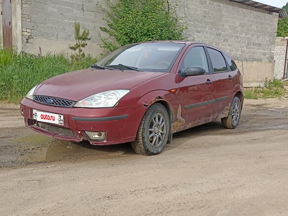 2003 Ford Focus I Рестайлинг, красный, 130000 рублей
