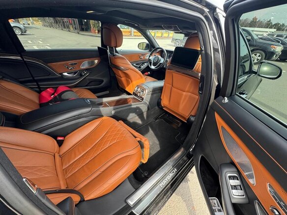 2018 Mercedes-Benz Maybach S-Класс 450 I (X222) Рестайлинг, чёрный, 4500000 рублей - вид 32
